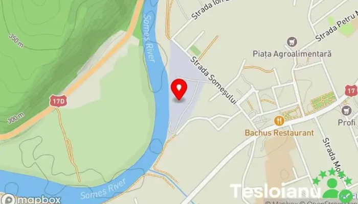 hartă a Beclean  în Beclean