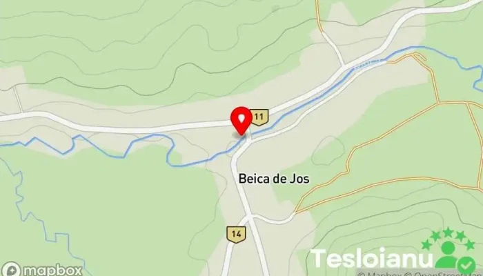 hartă a Beica de Jos  în Beica de Jos