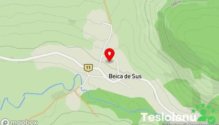 hartă a Beica de Sus  în Beica de Sus