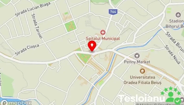 hartă a Beiuș  în Beiuș