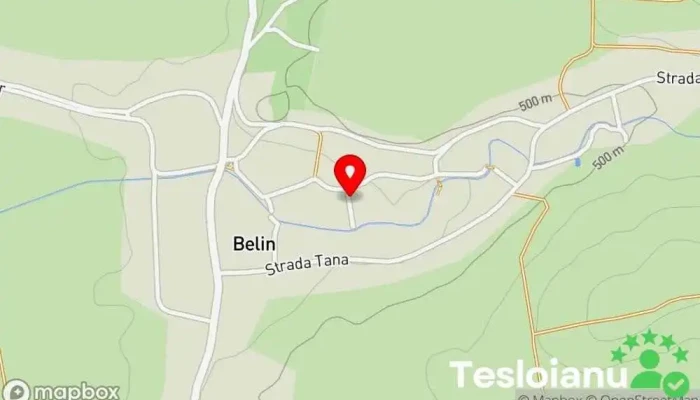hartă a Belin  în Belin