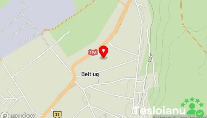 hartă a Beltiug  în Beltiug