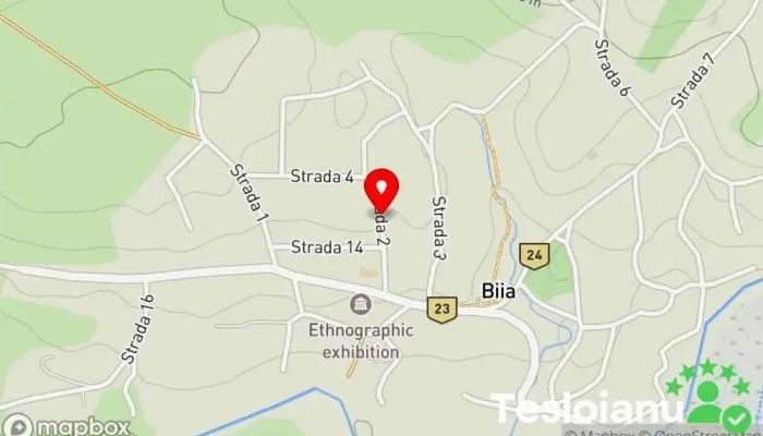 hartă a Biia  în Biia