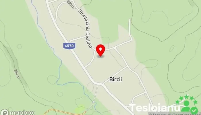 hartă a Bircii  în Bircii