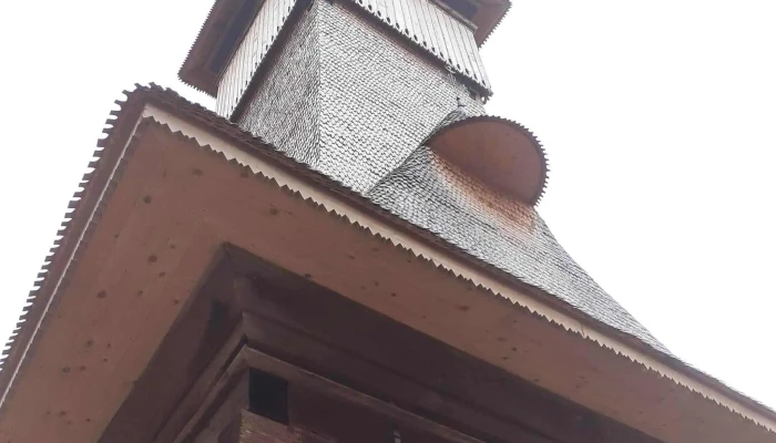 Biserica De Lemn Sf Arhangheli Din Satul Plopis Mm Unde - Plopiș