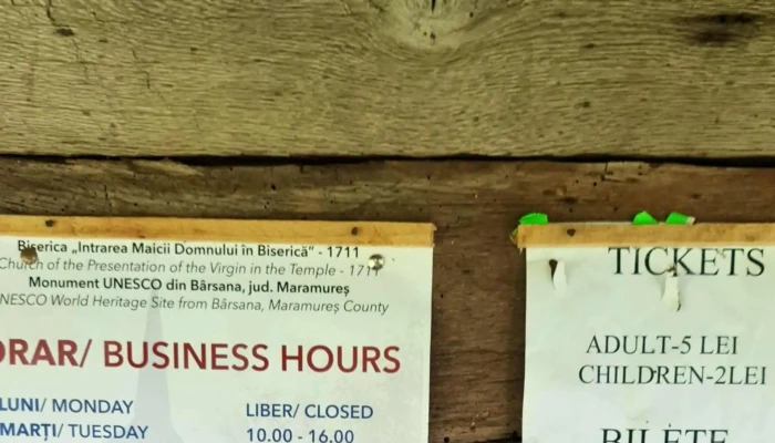 Biserica Intrarea Maicii Domnului In Biserica Din Barsana Cum Să Ajungi Acolo - Bârsana