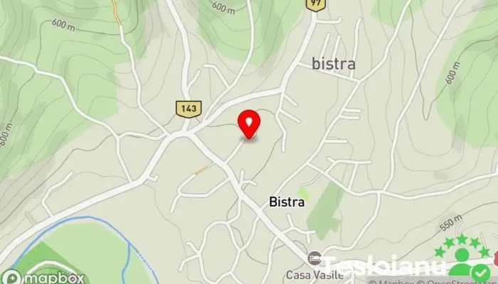 hartă a Bistra  în Bistra