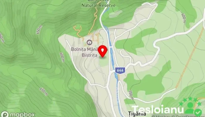 hartă a Bistrița  în Bistrița