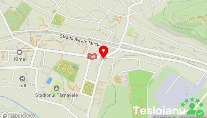 hartă a Blaj  în Blaj