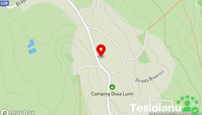 hartă a Blăjel  în Blăjel