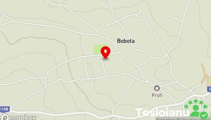 hartă a Bobota  în Bobota