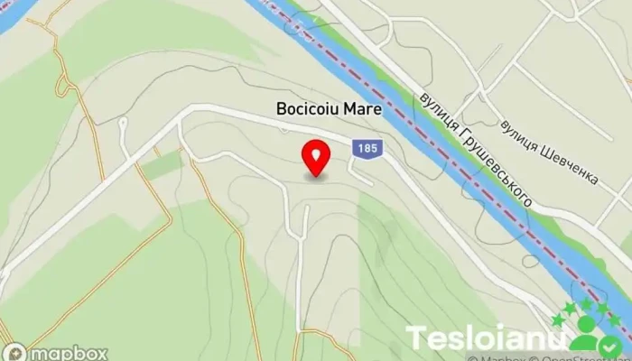 hartă a Bocicoiu Mare  în Bocicoiu Mare
