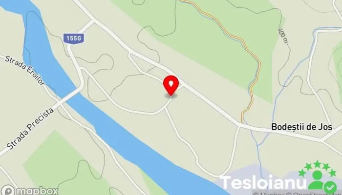 hartă a Bodeștii de Jos  în Bodeștii de Jos