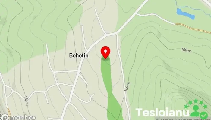 hartă a Bohotin  în Bohotin