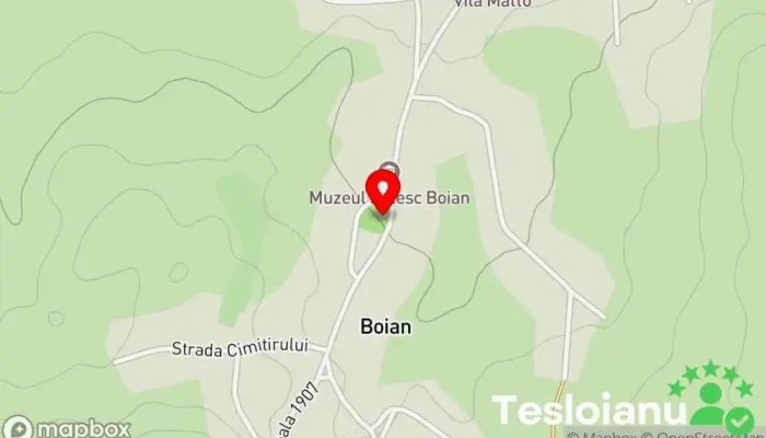 hartă a Boian  în Boian