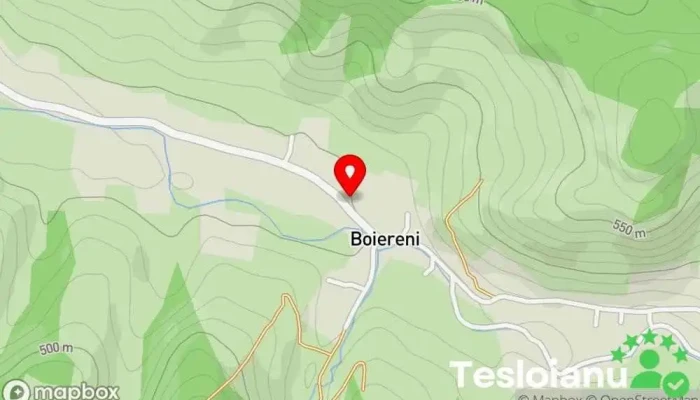 hartă a Boiereni  în Boiereni