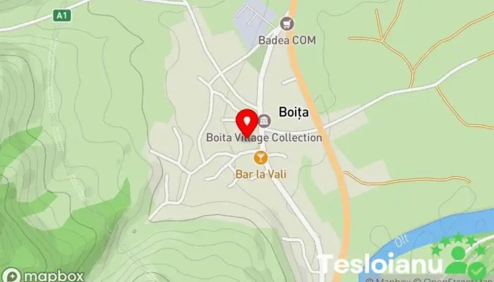 hartă a Boiţa  în Boiţa