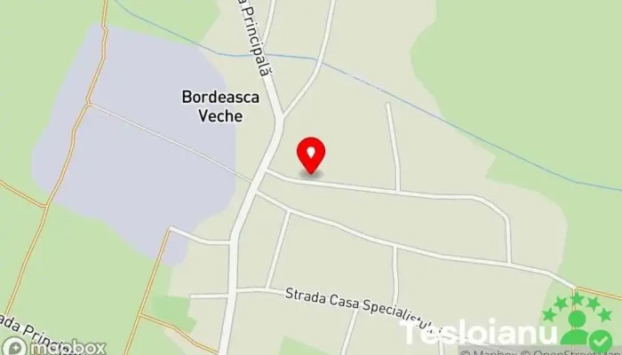 hartă a Bordeasca Veche  în Bordeasca Veche