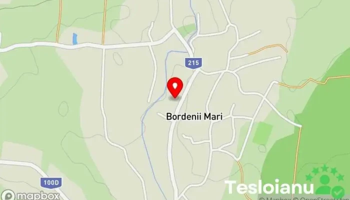 hartă a Bordenii Mari  în Bordenii Mari