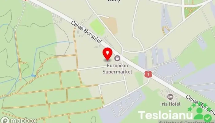 hartă a Borș  în Borș
