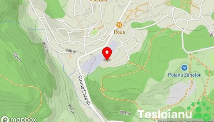 hartă a Borsec  în Borsec