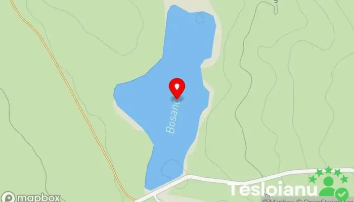 hartă a Bosanci I Lac în 