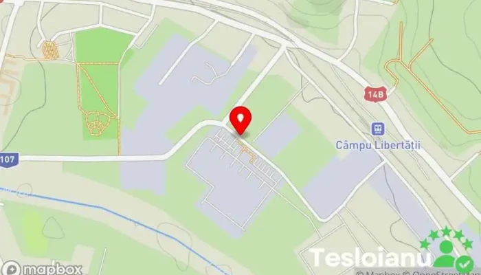 hartă a Bosch Rexroth Stație de autobuz în Blaj
