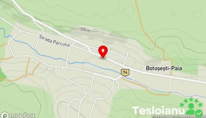 hartă a Botoșești-Paia  în Botoșești-Paia