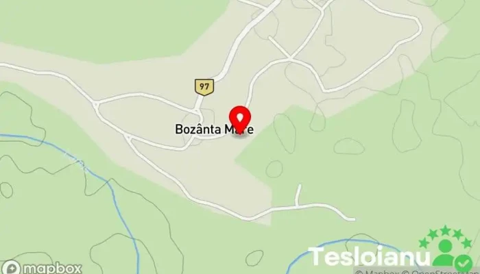 hartă a Bozânta Mare  în Bozânta Mare