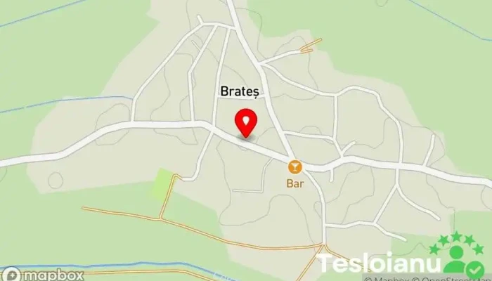 hartă a Brateș  în Brateș