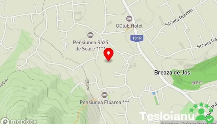 hartă a Breaza de Jos  în Breaza de Jos