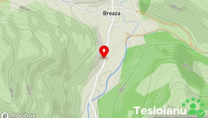 hartă a Breaza  în Breaza