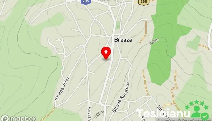 hartă a Breaza  în Breaza