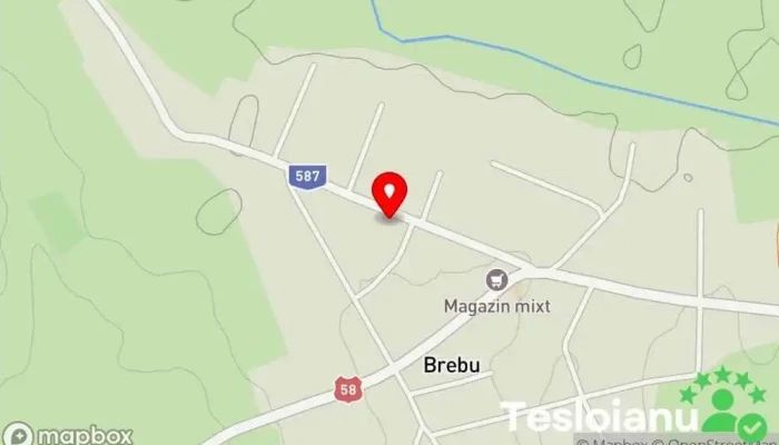 hartă a Brebu  în Brebu