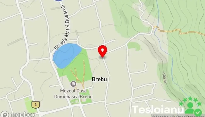 hartă a Brebu Mănăstirii  în Brebu Mănăstirii