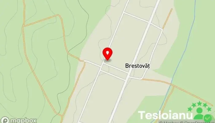 hartă a Brestovăț  în Brestovăț