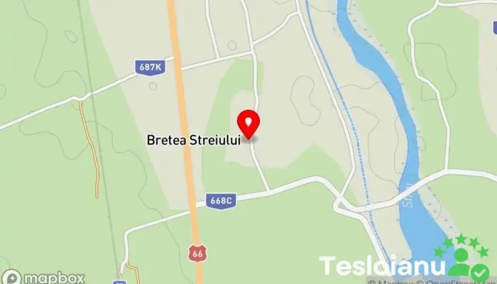 hartă a Bretea Streiului Dealer auto în Bretea Streiului