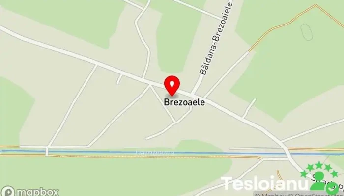 hartă a Brezoaele  în Brezoaele
