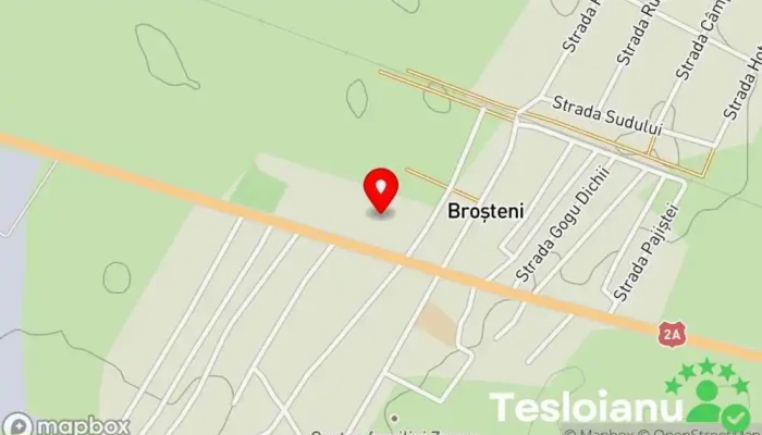 hartă a Broșteni  în Broșteni