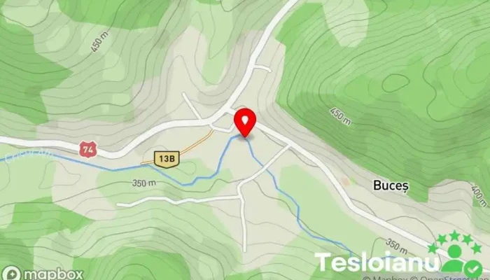 hartă a Buceş  în Buceş