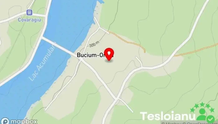 hartă a Bucium-Orlea  în Bucium-Orlea