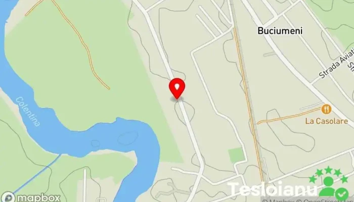 hartă a Buciumeni  în Buciumeni