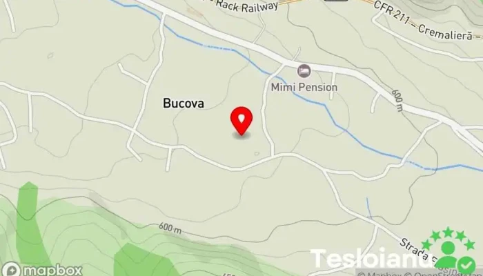 hartă a Bucova  în Bucova