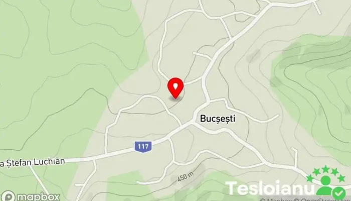 hartă a Bucșești  în Bucșești