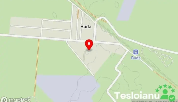 hartă a Buda  în Buda