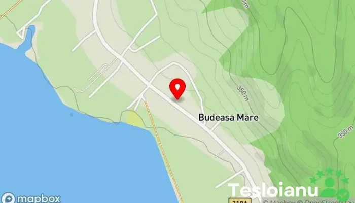 hartă a Budeasa Mare  în Budeasa Mare