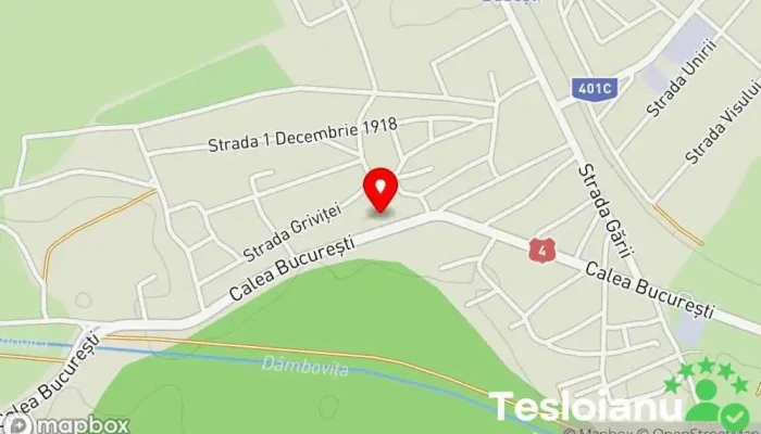 hartă a Budești  în Budești