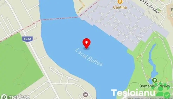 hartă a Buftea Lac în 