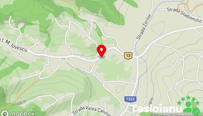 hartă a Bughea de Jos  în Bughea de Jos