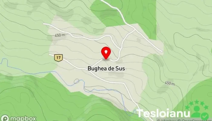 hartă a Bughea De Sus  în Bughea De Sus
